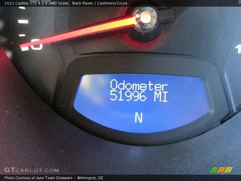 Black Raven / Cashmere/Cocoa 2011 Cadillac CTS 4 3.6 AWD Sedan