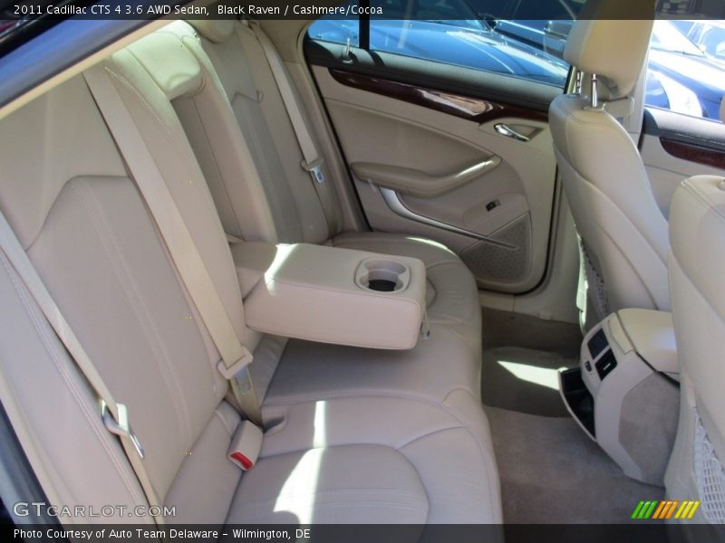 Black Raven / Cashmere/Cocoa 2011 Cadillac CTS 4 3.6 AWD Sedan