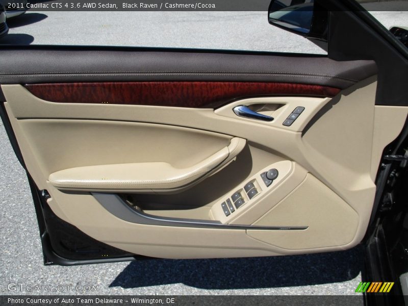 Black Raven / Cashmere/Cocoa 2011 Cadillac CTS 4 3.6 AWD Sedan
