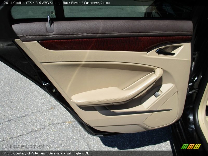 Black Raven / Cashmere/Cocoa 2011 Cadillac CTS 4 3.6 AWD Sedan