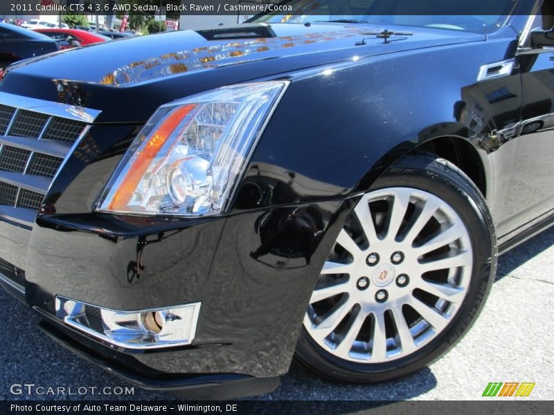 Black Raven / Cashmere/Cocoa 2011 Cadillac CTS 4 3.6 AWD Sedan
