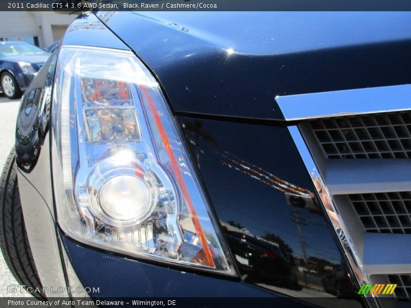 Black Raven / Cashmere/Cocoa 2011 Cadillac CTS 4 3.6 AWD Sedan