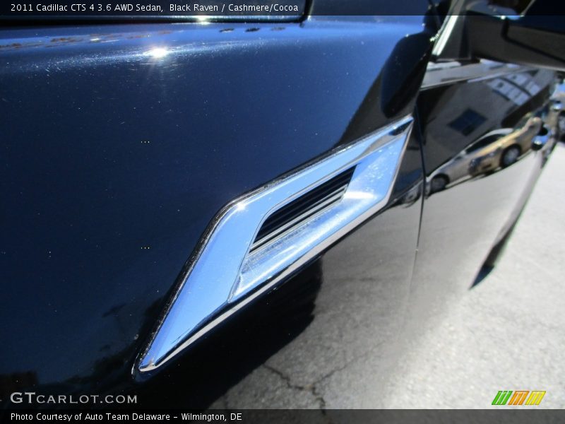 Black Raven / Cashmere/Cocoa 2011 Cadillac CTS 4 3.6 AWD Sedan