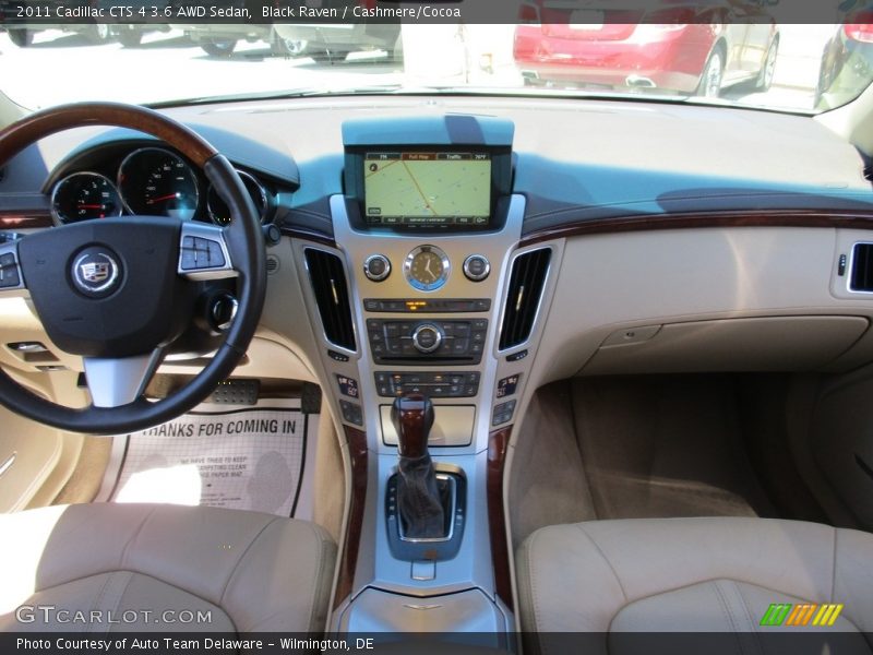 Black Raven / Cashmere/Cocoa 2011 Cadillac CTS 4 3.6 AWD Sedan