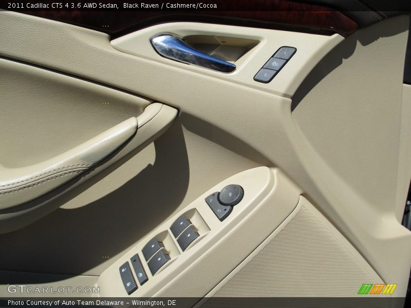 Black Raven / Cashmere/Cocoa 2011 Cadillac CTS 4 3.6 AWD Sedan