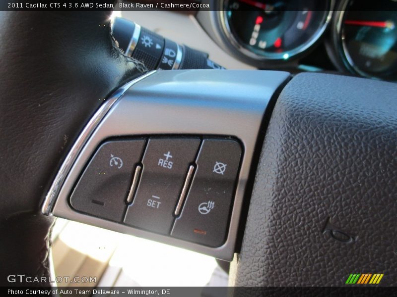 Black Raven / Cashmere/Cocoa 2011 Cadillac CTS 4 3.6 AWD Sedan