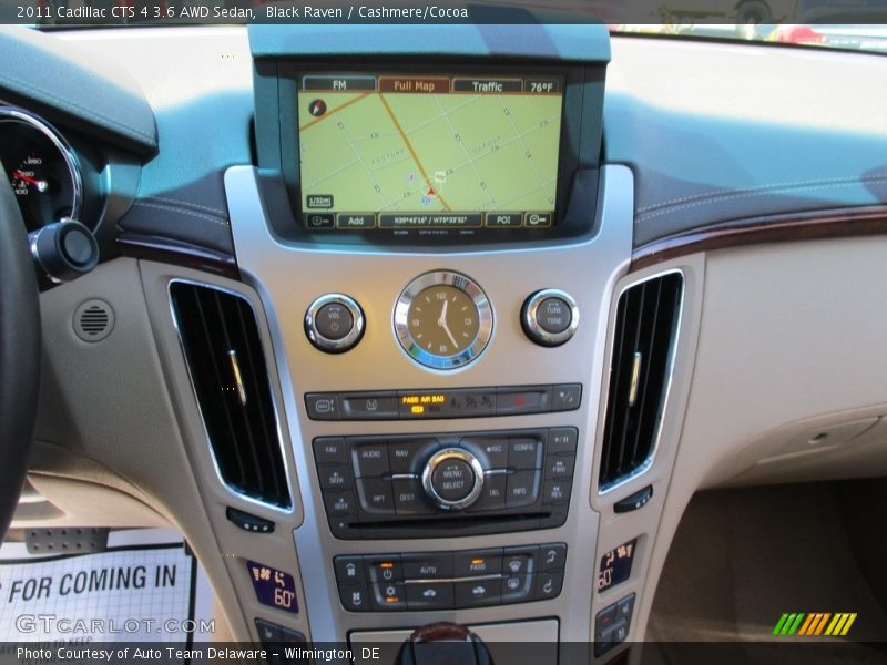 Black Raven / Cashmere/Cocoa 2011 Cadillac CTS 4 3.6 AWD Sedan