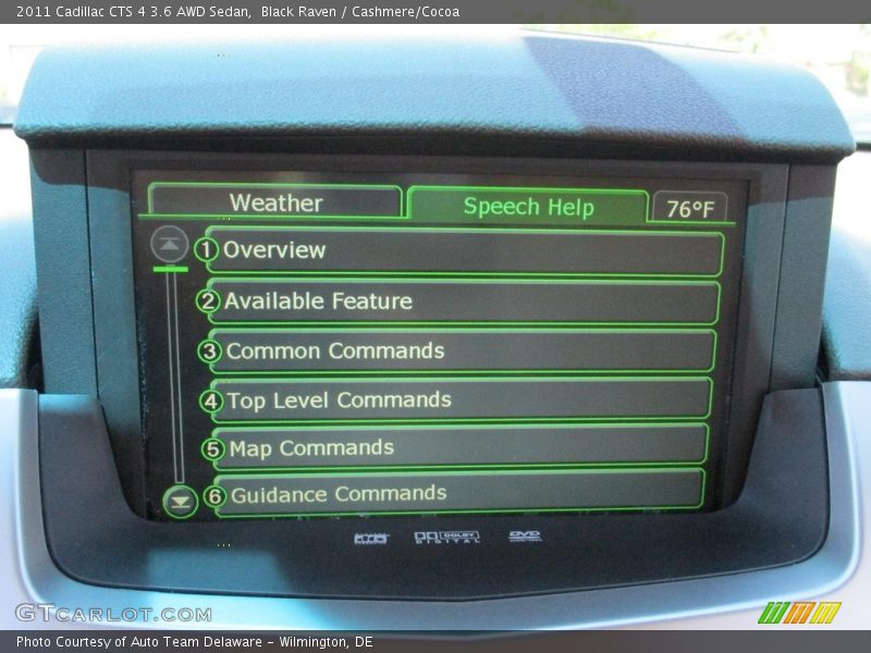 Black Raven / Cashmere/Cocoa 2011 Cadillac CTS 4 3.6 AWD Sedan