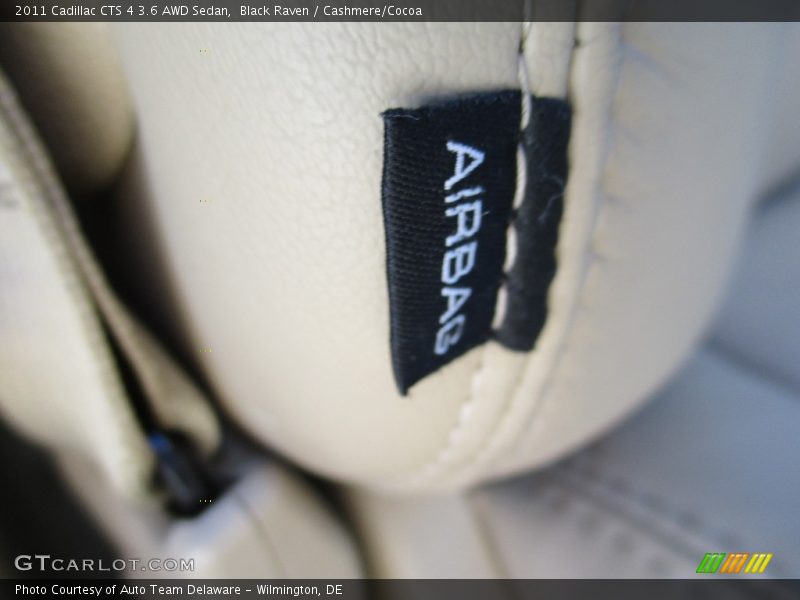 Black Raven / Cashmere/Cocoa 2011 Cadillac CTS 4 3.6 AWD Sedan