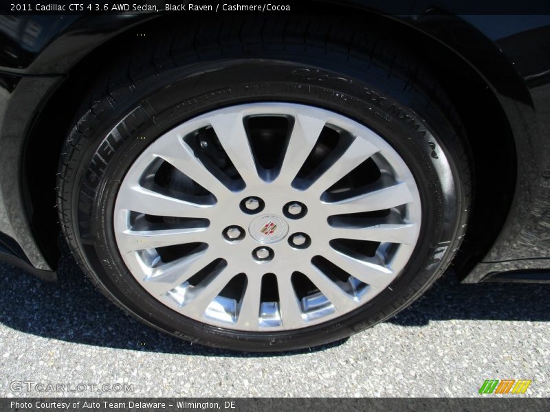 Black Raven / Cashmere/Cocoa 2011 Cadillac CTS 4 3.6 AWD Sedan