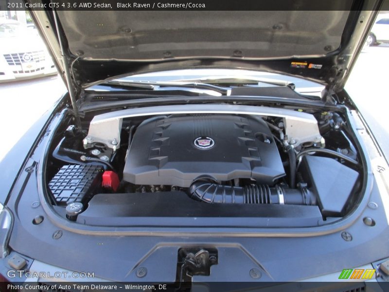Black Raven / Cashmere/Cocoa 2011 Cadillac CTS 4 3.6 AWD Sedan