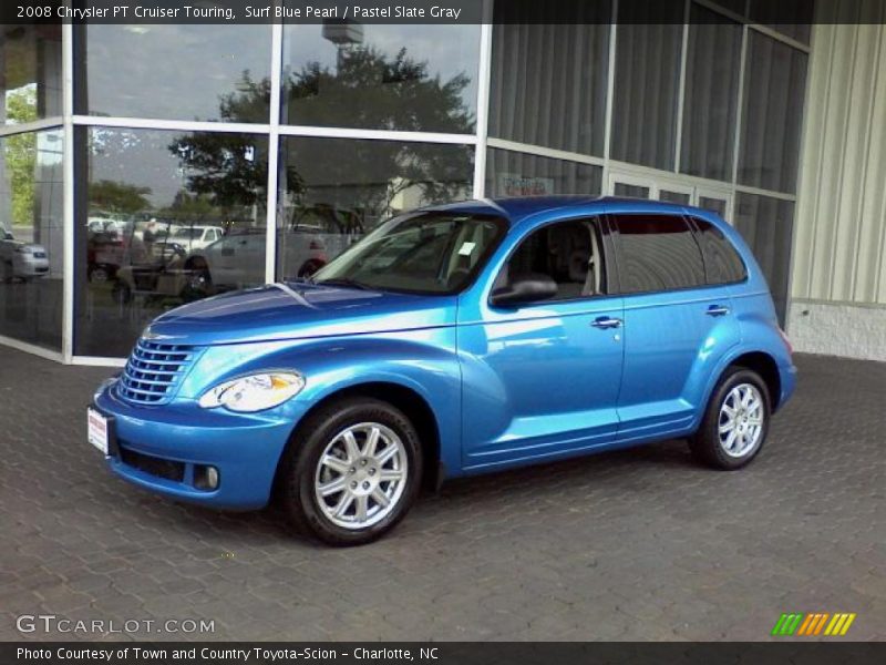 Surf Blue Pearl / Pastel Slate Gray 2008 Chrysler PT Cruiser Touring