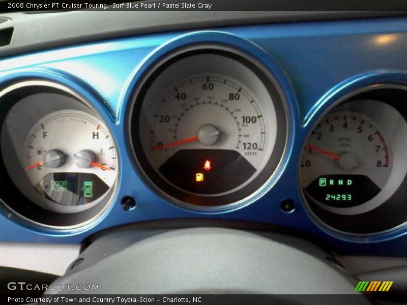 Surf Blue Pearl / Pastel Slate Gray 2008 Chrysler PT Cruiser Touring