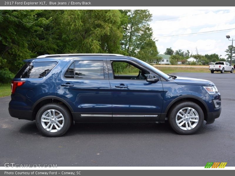  2017 Explorer XLT Blue Jeans