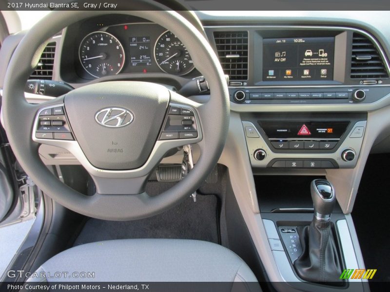 Gray / Gray 2017 Hyundai Elantra SE