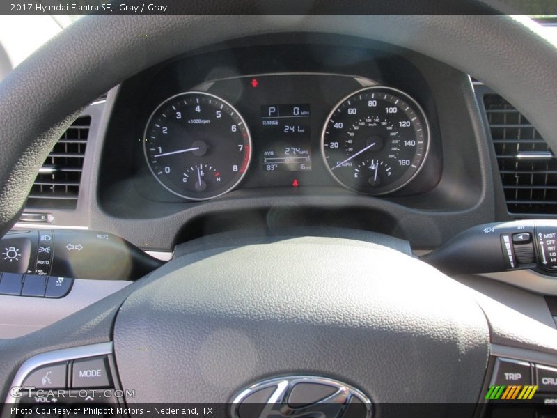 Gray / Gray 2017 Hyundai Elantra SE