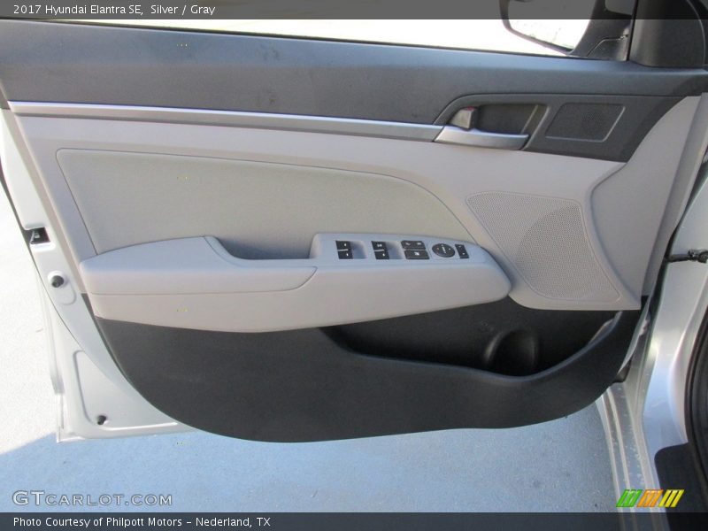 Silver / Gray 2017 Hyundai Elantra SE