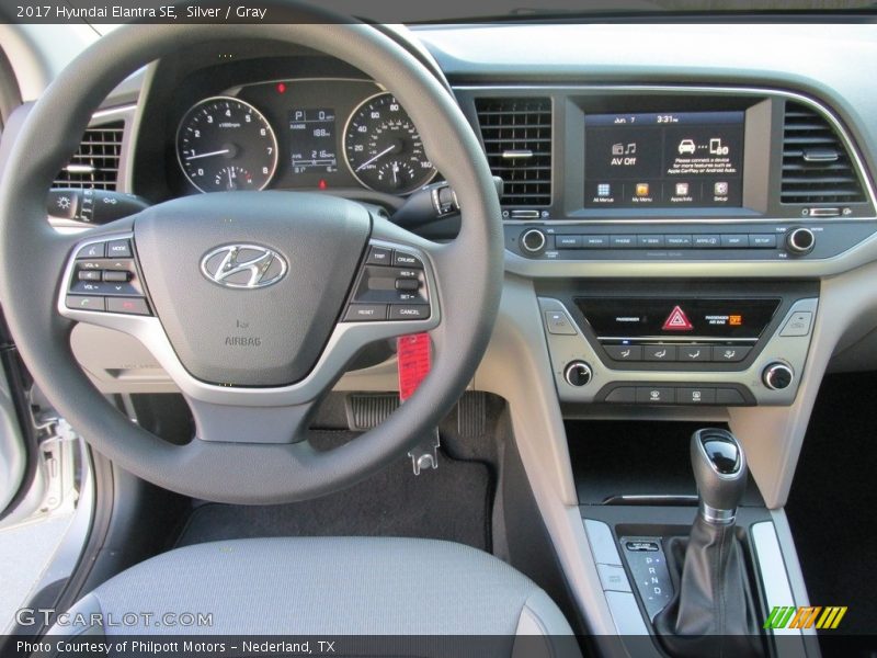 Silver / Gray 2017 Hyundai Elantra SE