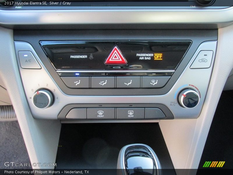 Silver / Gray 2017 Hyundai Elantra SE