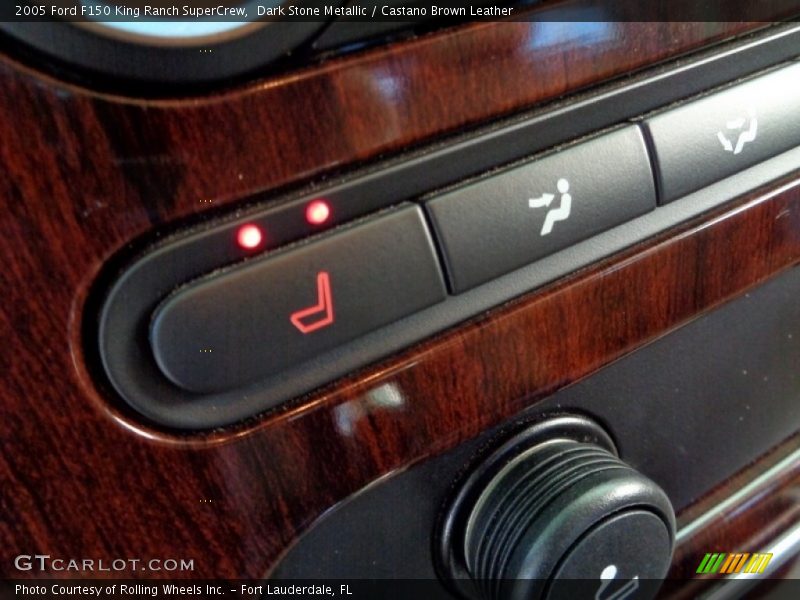 Dark Stone Metallic / Castano Brown Leather 2005 Ford F150 King Ranch SuperCrew