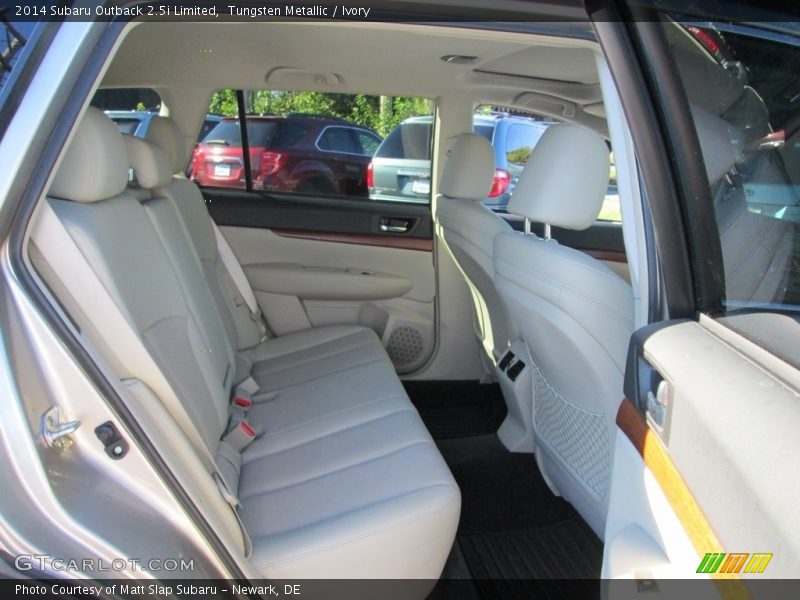 Tungsten Metallic / Ivory 2014 Subaru Outback 2.5i Limited