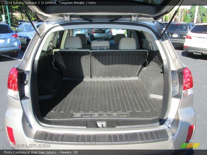 Tungsten Metallic / Ivory 2014 Subaru Outback 2.5i Limited