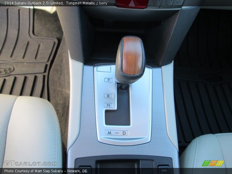 Tungsten Metallic / Ivory 2014 Subaru Outback 2.5i Limited