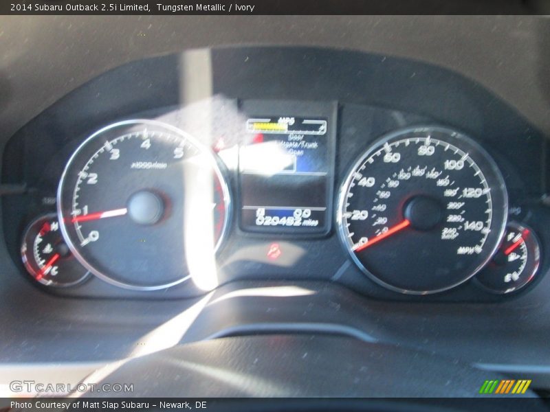 Tungsten Metallic / Ivory 2014 Subaru Outback 2.5i Limited