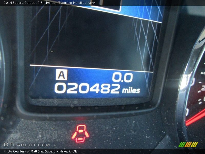 Tungsten Metallic / Ivory 2014 Subaru Outback 2.5i Limited