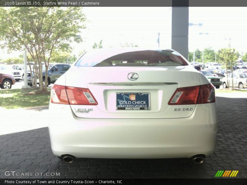 Starfire White Pearl / Cashmere 2008 Lexus ES 350