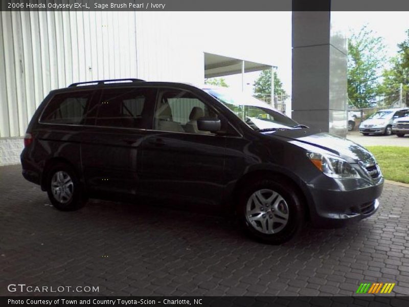 Sage Brush Pearl / Ivory 2006 Honda Odyssey EX-L