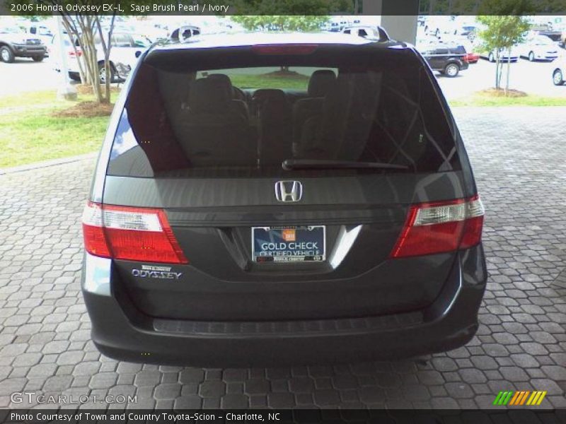 Sage Brush Pearl / Ivory 2006 Honda Odyssey EX-L