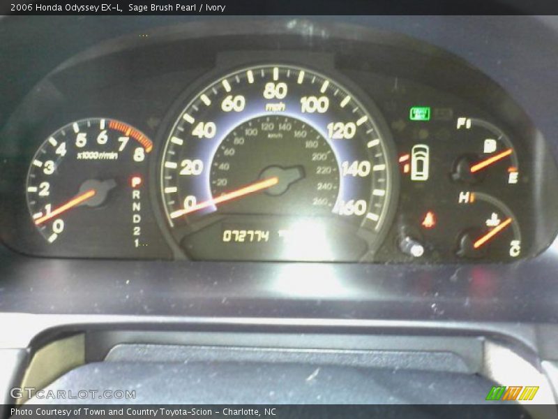 Sage Brush Pearl / Ivory 2006 Honda Odyssey EX-L