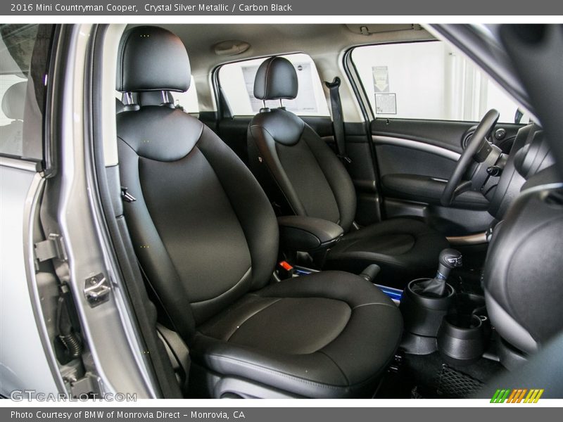 Crystal Silver Metallic / Carbon Black 2016 Mini Countryman Cooper