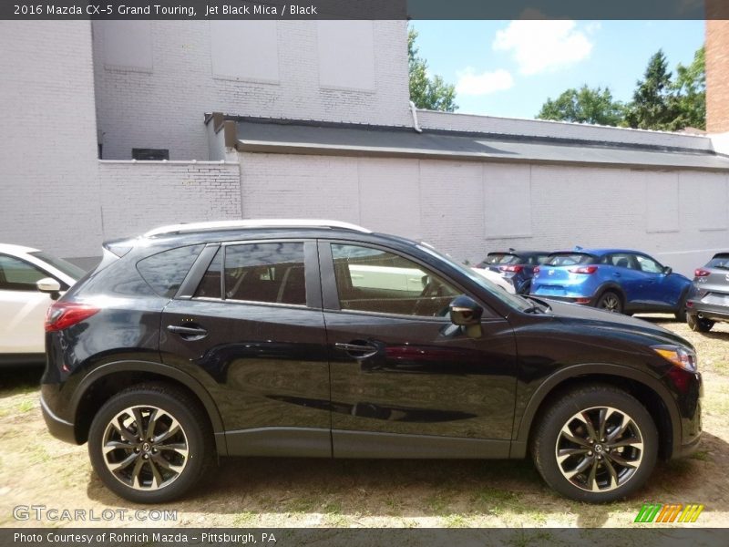 Jet Black Mica / Black 2016 Mazda CX-5 Grand Touring