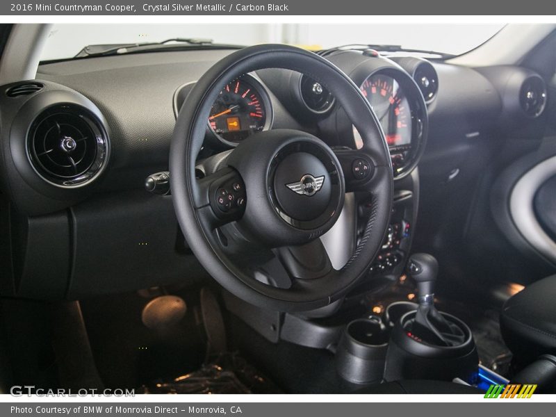 Crystal Silver Metallic / Carbon Black 2016 Mini Countryman Cooper