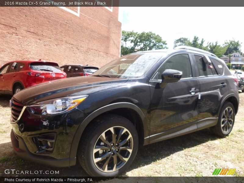 Jet Black Mica / Black 2016 Mazda CX-5 Grand Touring
