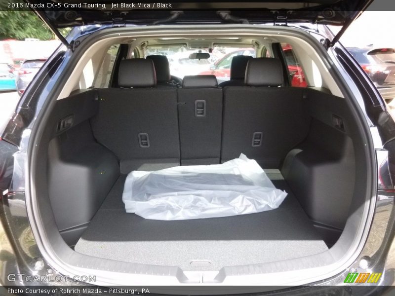 Jet Black Mica / Black 2016 Mazda CX-5 Grand Touring