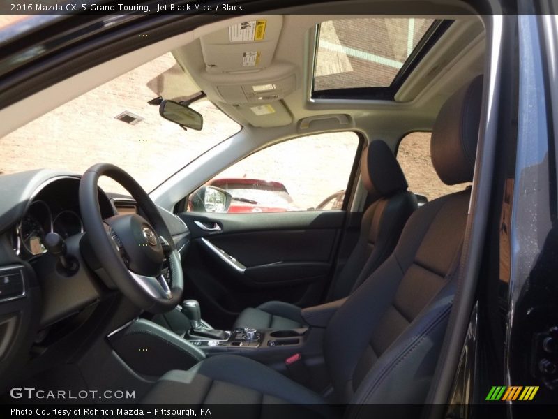 Jet Black Mica / Black 2016 Mazda CX-5 Grand Touring