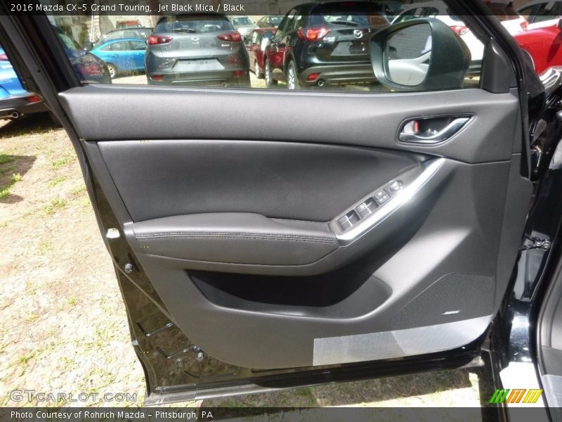 Jet Black Mica / Black 2016 Mazda CX-5 Grand Touring