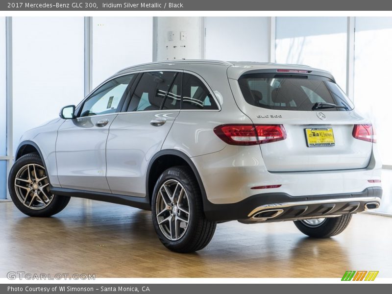 Iridium Silver Metallic / Black 2017 Mercedes-Benz GLC 300