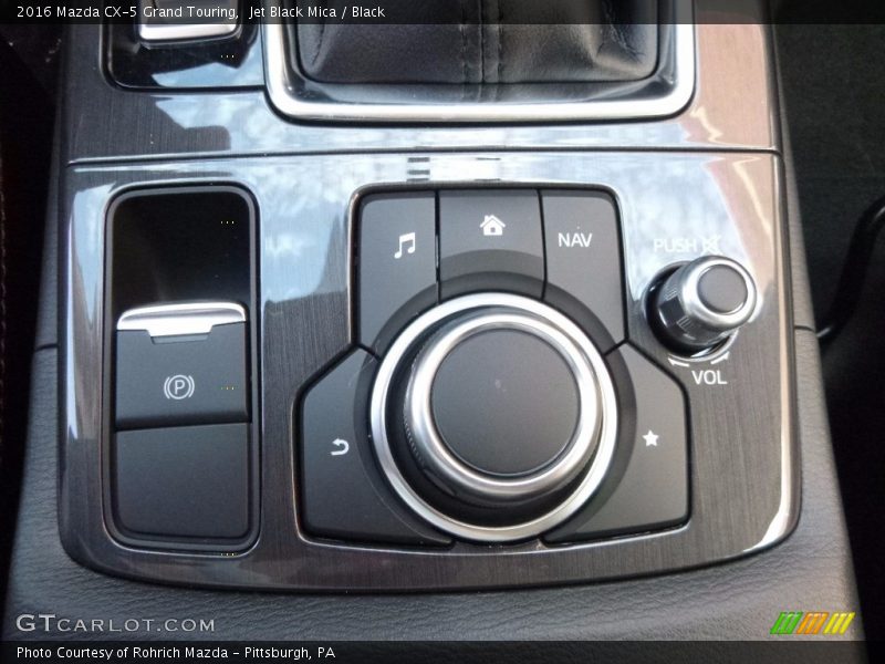 Jet Black Mica / Black 2016 Mazda CX-5 Grand Touring