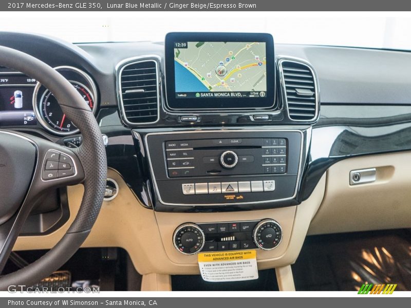 Controls of 2017 GLE 350