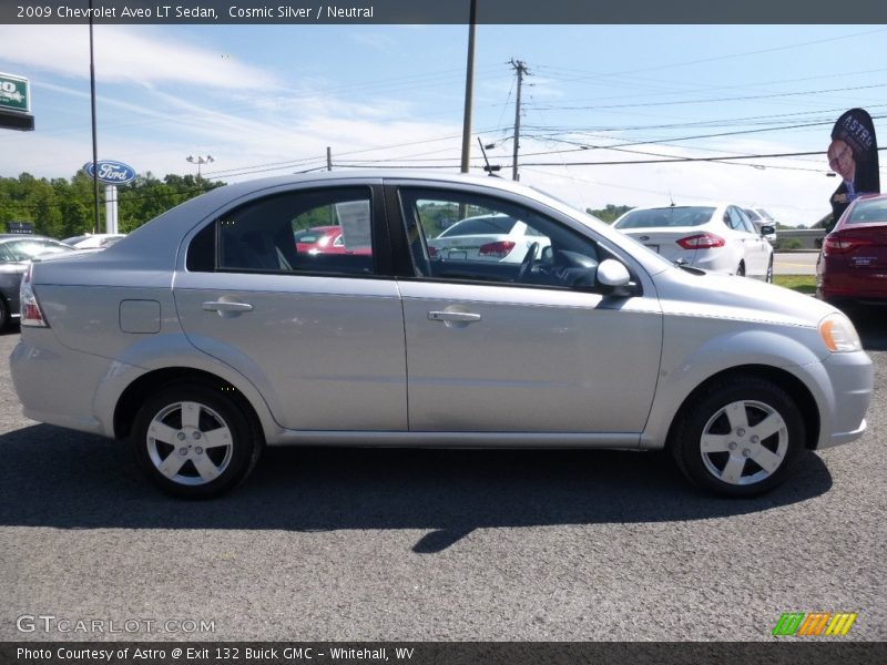 Cosmic Silver / Neutral 2009 Chevrolet Aveo LT Sedan