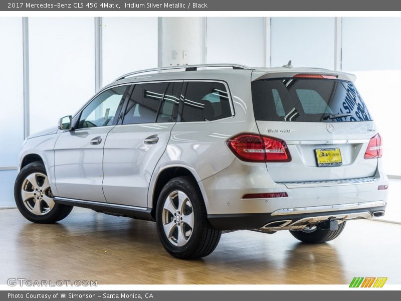 Iridium Silver Metallic / Black 2017 Mercedes-Benz GLS 450 4Matic