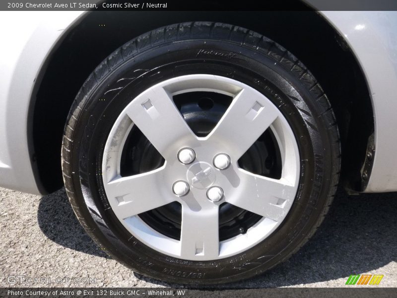 Cosmic Silver / Neutral 2009 Chevrolet Aveo LT Sedan