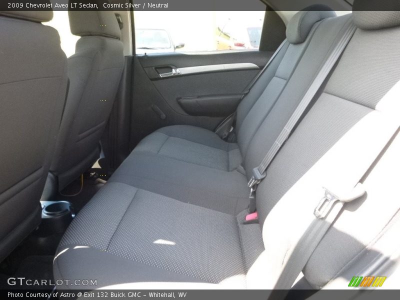 Cosmic Silver / Neutral 2009 Chevrolet Aveo LT Sedan