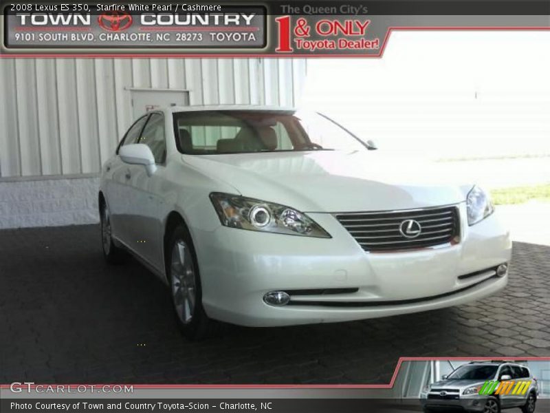 Starfire White Pearl / Cashmere 2008 Lexus ES 350