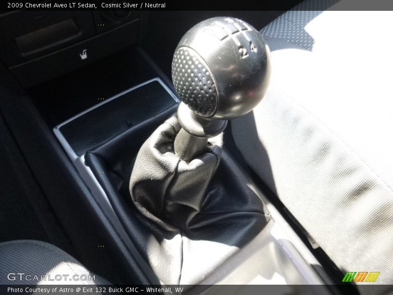 Cosmic Silver / Neutral 2009 Chevrolet Aveo LT Sedan