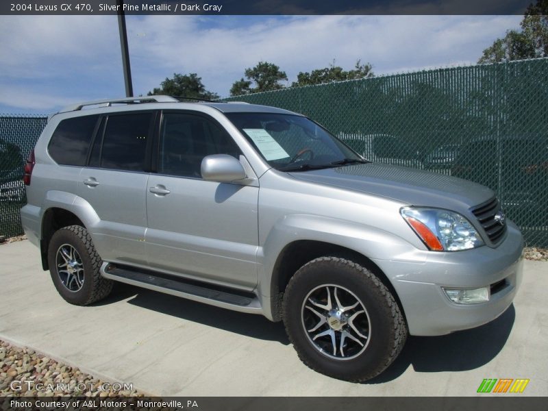 Silver Pine Metallic / Dark Gray 2004 Lexus GX 470